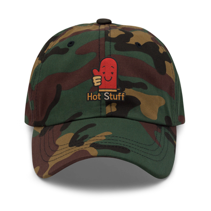 Cute Oven Mitt V3 | Dad hat Green Camo Apparel > Hats & Caps ZomaModa