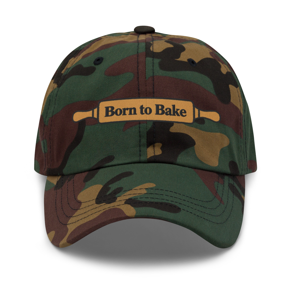 Rolling Pin V4 | Dad hat Green Camo Apparel > Hats & Caps ZomaModa