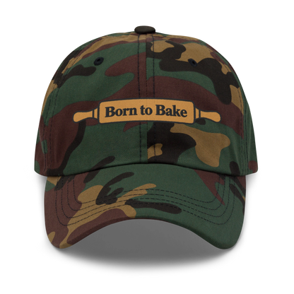 Rolling Pin V4 | Dad hat Green Camo Apparel > Hats & Caps ZomaModa