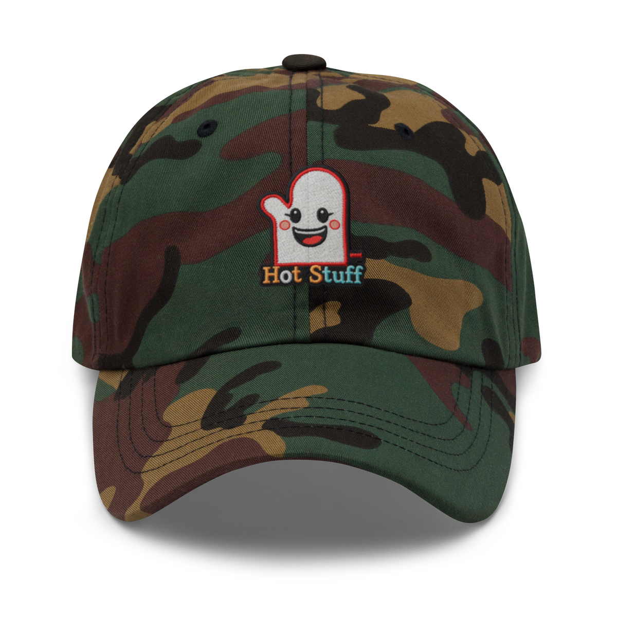Cute Oven Mitt V2 | Dad hat Green Camo Apparel > Hats & Caps ZomaModa