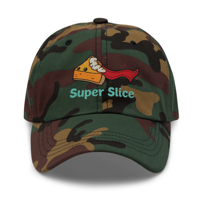 Pie Slice Hero V3 | Dad hat Green Camo Apparel > Hats & Caps ZomaModa