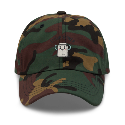 Flour Power V4 | Dad hat Green Camo Apparel > Hats & Caps ZomaModa