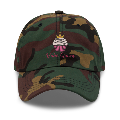 Cupcake Crown V1 | Dad hat Green Camo Apparel > Hats & Caps ZomaModa