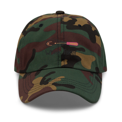 Whisk & Smile V4 | Dad hat Green Camo Apparel > Hats & Caps ZomaModa