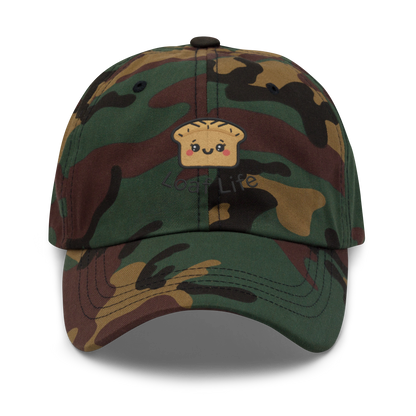 Bread Loaf Smiley V2 | Dad hat Green Camo Apparel > Hats & Caps ZomaModa