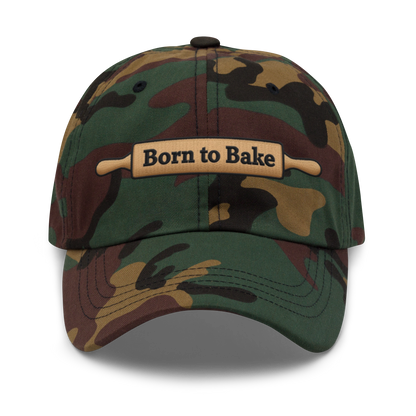 Rolling Pin V2 | Dad hat Green Camo Apparel > Hats & Caps ZomaModa