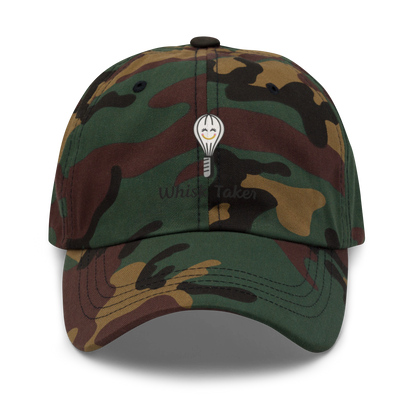 Whisk & Smile V1 | Dad hat Green Camo Apparel > Hats & Caps ZomaModa