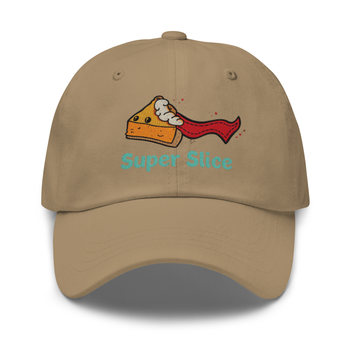 Pie Slice Hero V3 | Dad hat Khaki Apparel > Hats & Caps ZomaModa