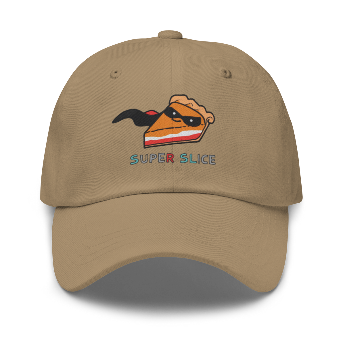 Pie Slice Hero V2 | Dad hat Khaki Apparel > Hats & Caps ZomaModa