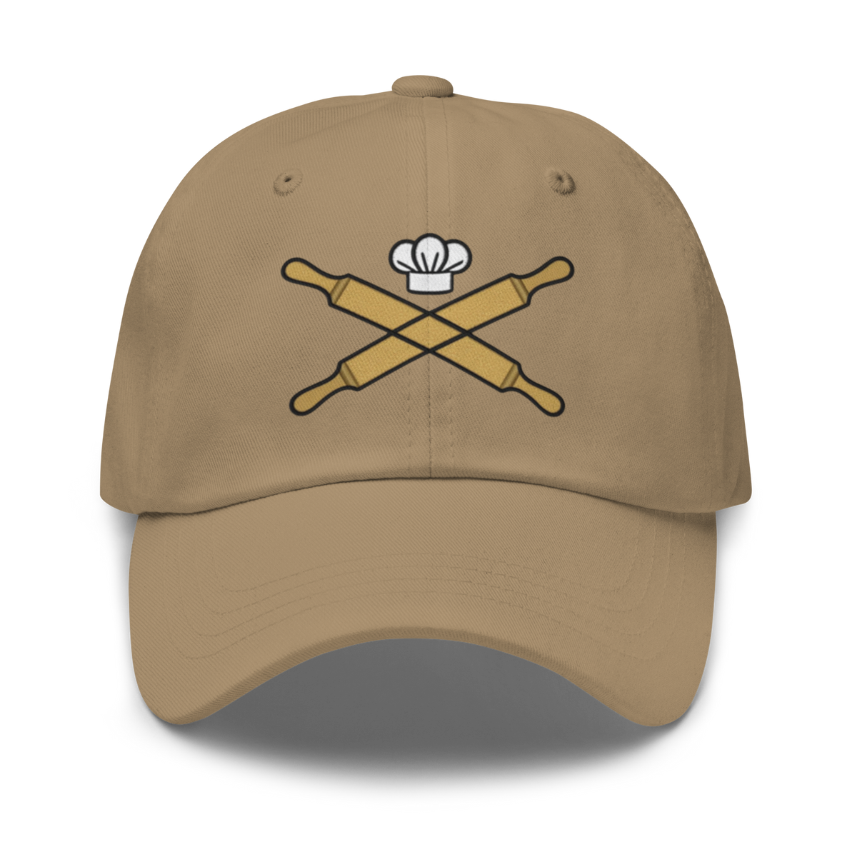 Rolling Pin Crossed V3 | Dad hat Khaki Apparel > Hats & Caps ZomaModa