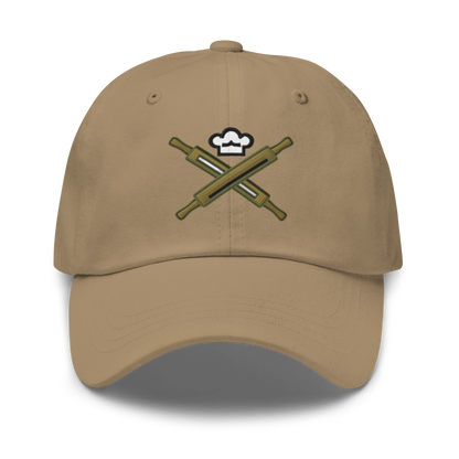 Rolling Pin Crossed V2 | Dad hat Khaki Apparel > Hats & Caps ZomaModa