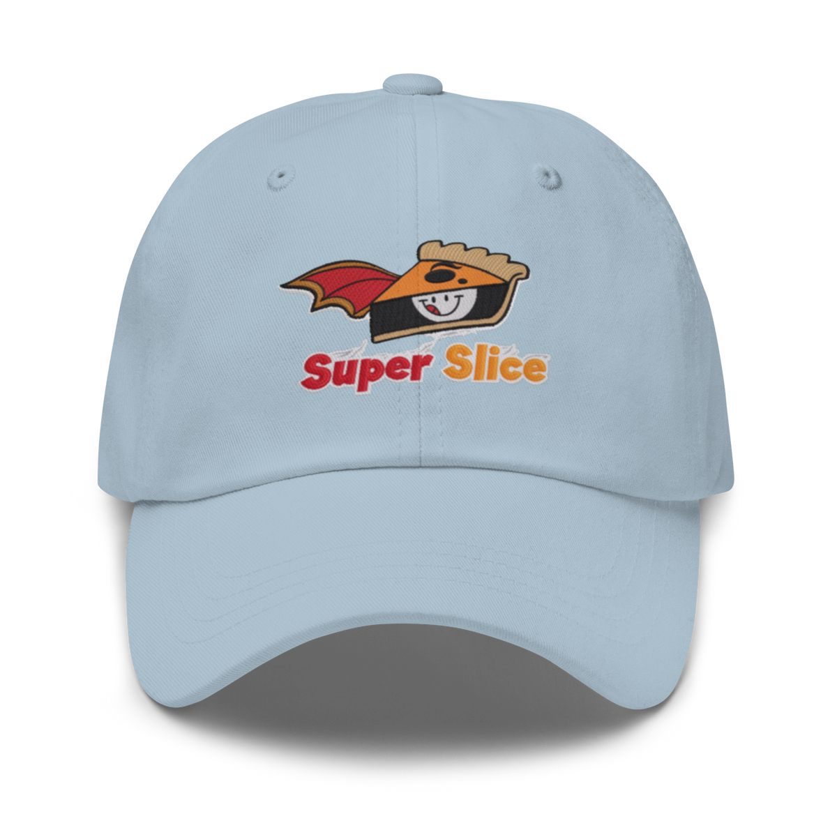 Pie Slice Hero V4 | Dad hat Light Blue Apparel > Hats & Caps ZomaModa