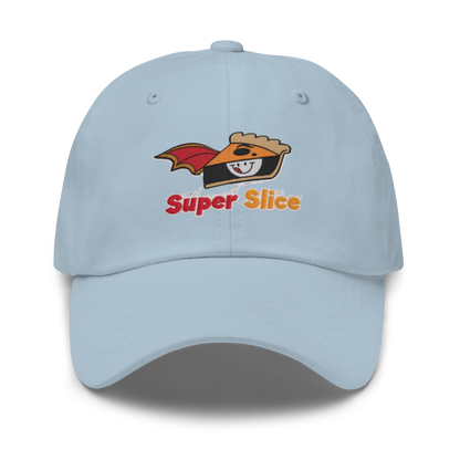 Pie Slice Hero V4 | Dad hat Light Blue Apparel > Hats & Caps ZomaModa
