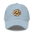 Cookie Face V4 | Dad hat Light Blue EMBROIDERY ZomaModa