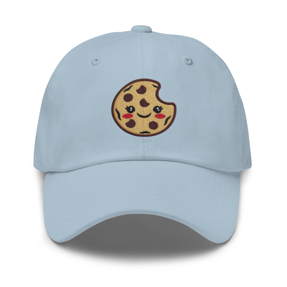 Cookie Face V3 | Dad hat Light Blue Apparel > Hats & Caps ZomaModa