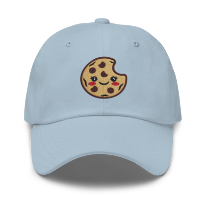 Cookie Face V3 | Dad hat Light Blue Apparel > Hats & Caps ZomaModa