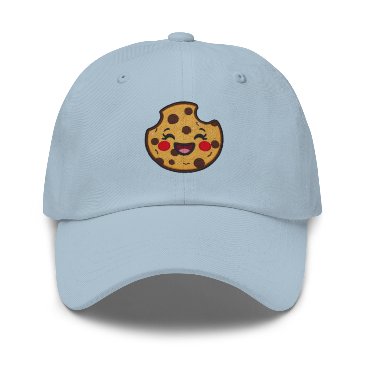 Cookie Face V2 | Dad hat Light Blue Apparel > Hats & Caps ZomaModa