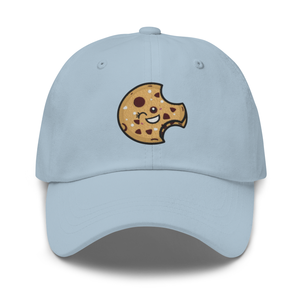 Cookie Face V1 | Dad hat Light Blue Apparel > Hats & Caps ZomaModa