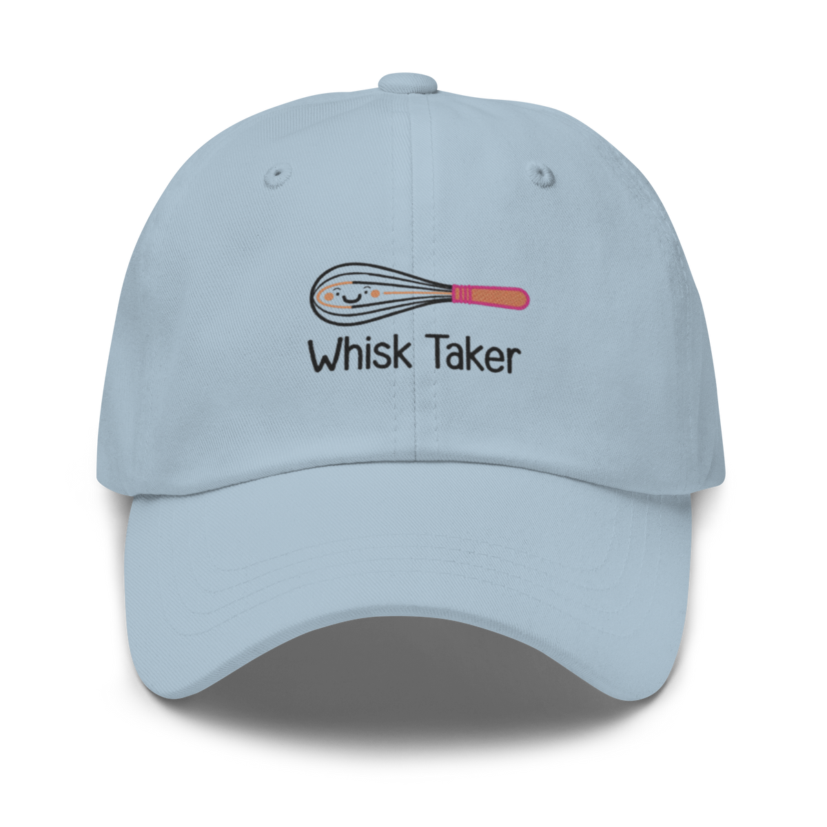 Whisk & Smile V4 | Dad hat Light Blue Apparel > Hats & Caps ZomaModa