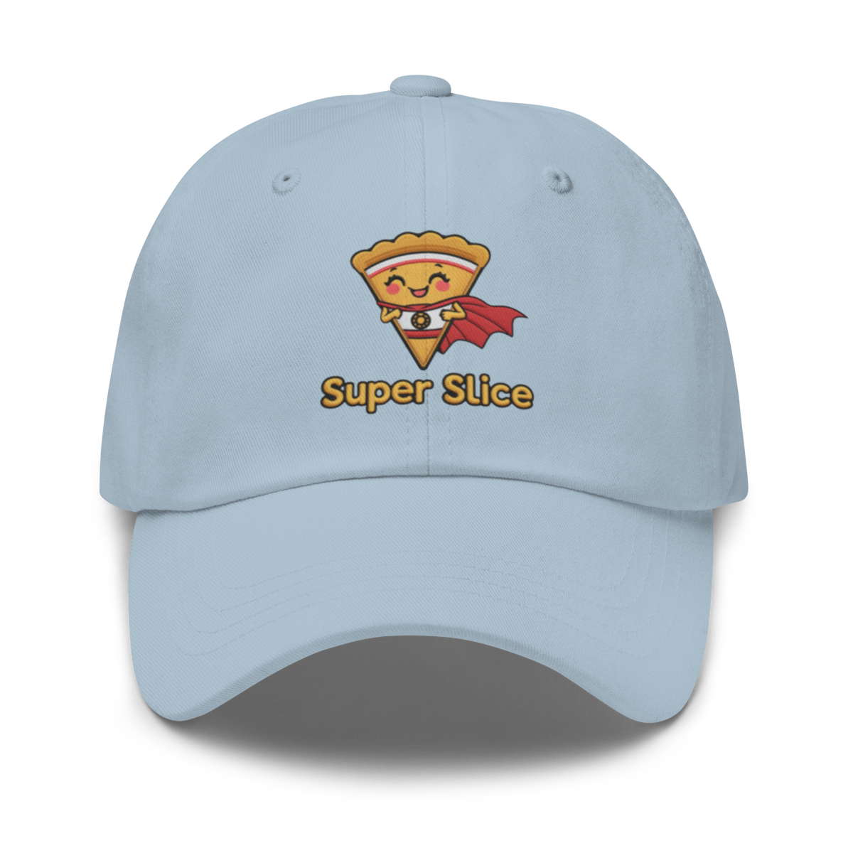 Pie Slice Hero V1 | Dad hat Light Blue Apparel > Hats & Caps ZomaModa