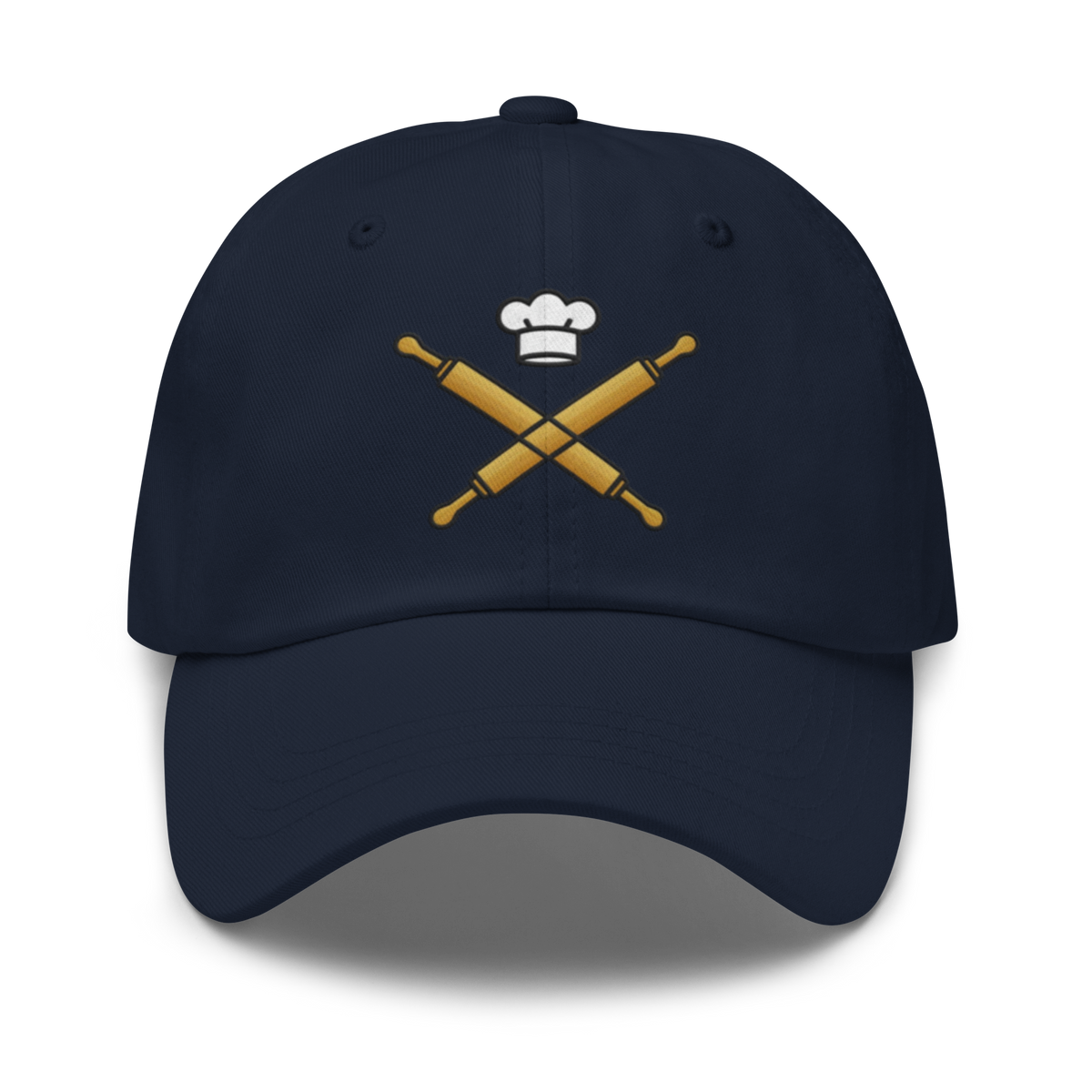 Rolling Pin Crossed V4 | Dad hat Navy Apparel > Hats & Caps ZomaModa