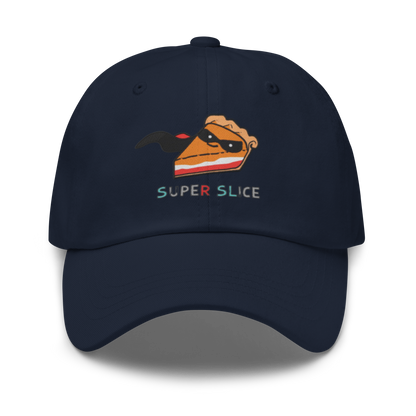 Pie Slice Hero V2 | Dad hat Navy Apparel > Hats & Caps ZomaModa