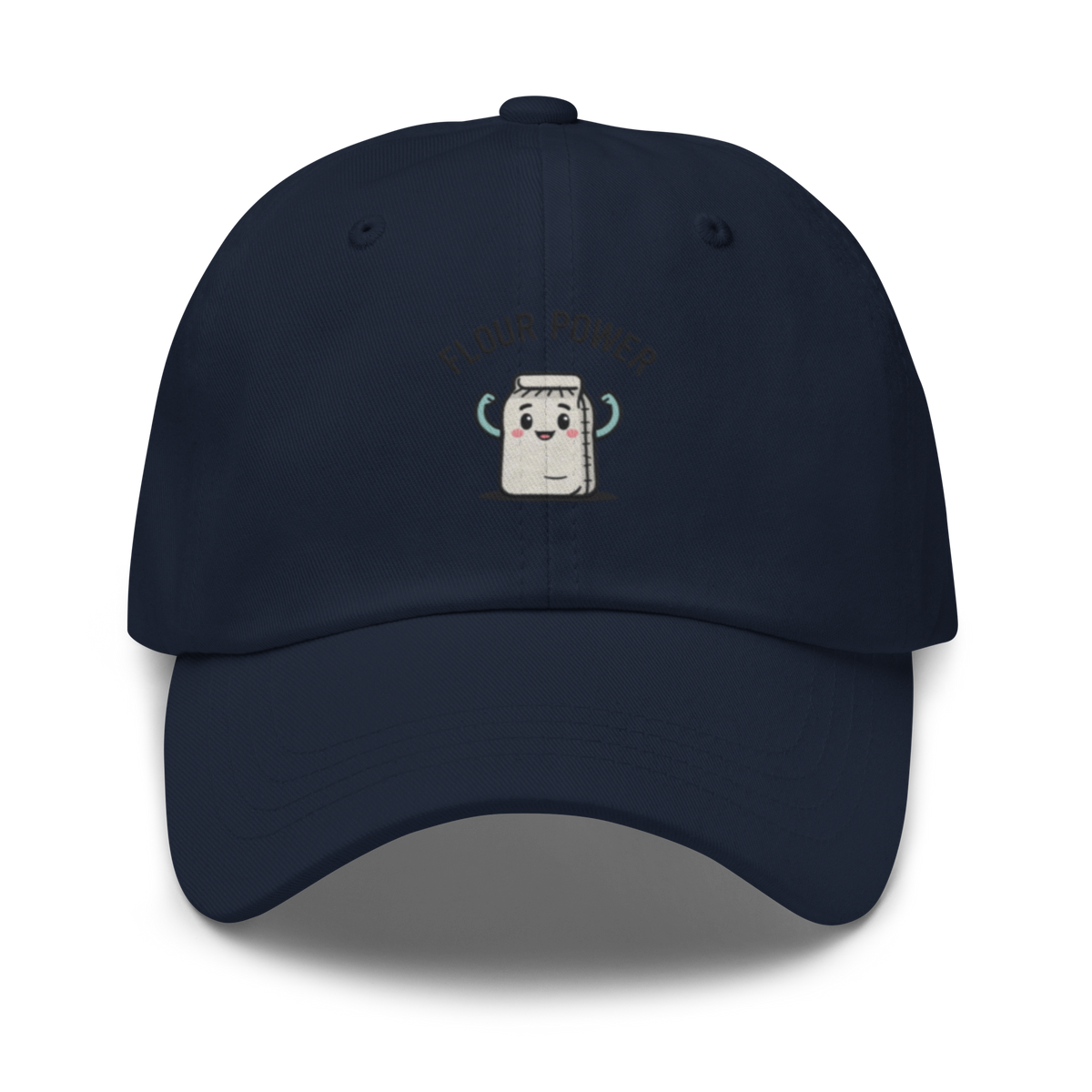 Flour Power V4 | Dad hat Navy Apparel > Hats & Caps ZomaModa