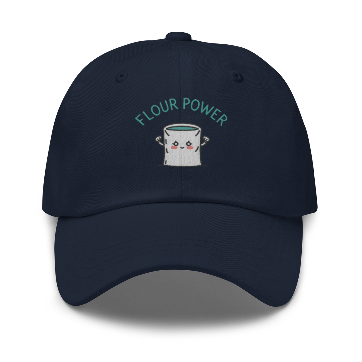 Flour Power V3 | Dad hat Navy Apparel > Hats & Caps ZomaModa