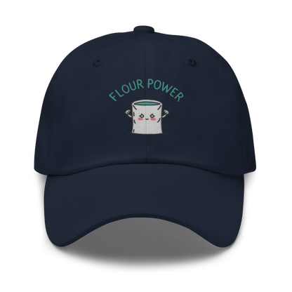 Flour Power V3 | Dad hat Navy Apparel > Hats & Caps ZomaModa