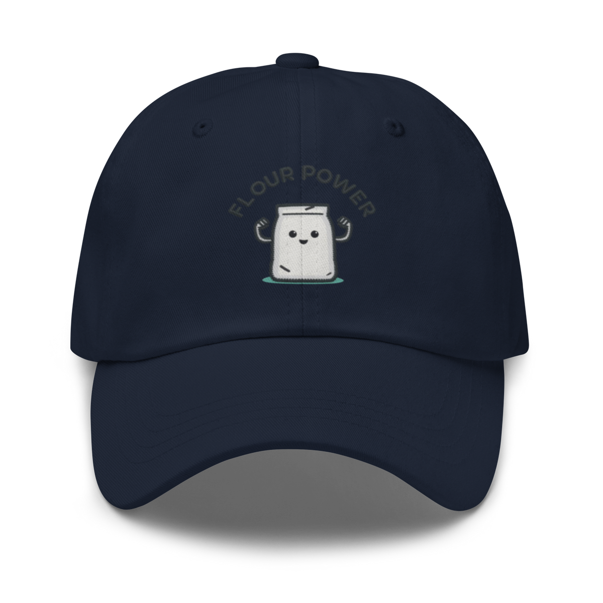 Flour Power V1 | Dad hat Navy Apparel > Hats & Caps ZomaModa