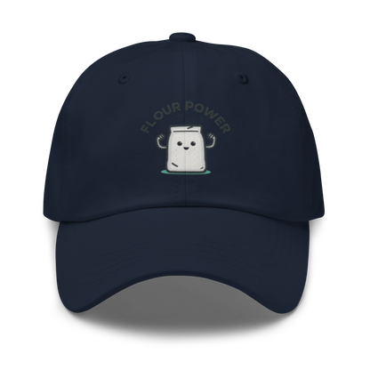 Flour Power V1 | Dad hat Navy Apparel > Hats & Caps ZomaModa