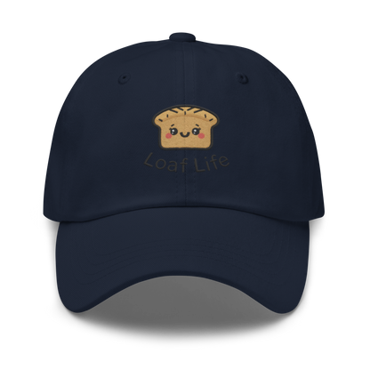 Bread Loaf Smiley V2 | Dad hat Navy Apparel > Hats & Caps ZomaModa