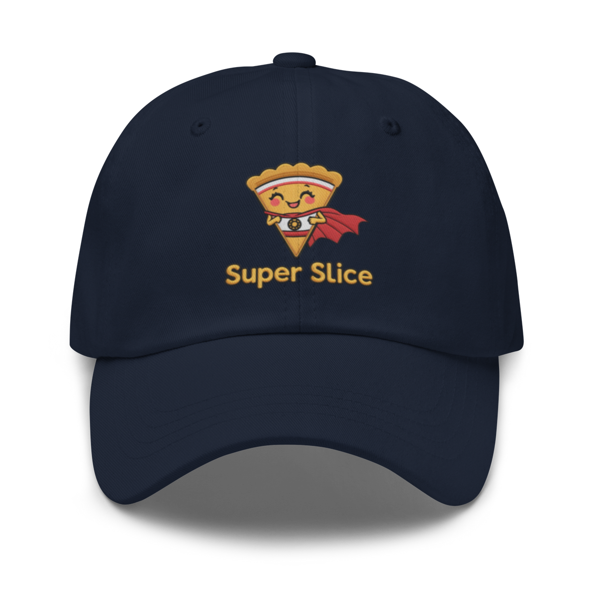 Pie Slice Hero V1 | Dad hat Navy Apparel > Hats & Caps ZomaModa