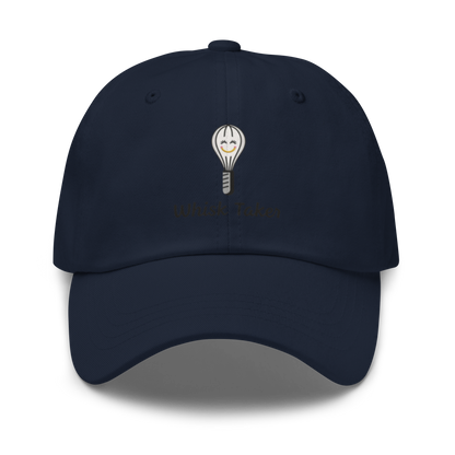Whisk & Smile V1 | Dad hat Navy Apparel > Hats & Caps ZomaModa