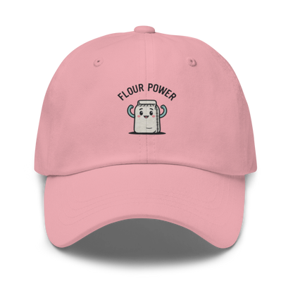 Flour Power V4 | Dad hat Pink Apparel > Hats & Caps ZomaModa