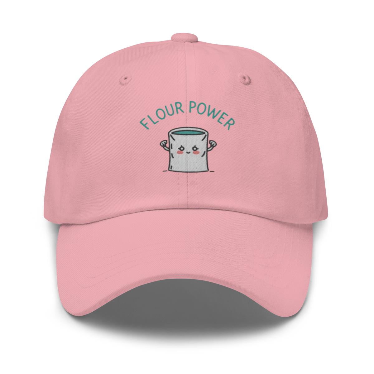 Flour Power V3 | Dad hat Pink Apparel > Hats & Caps ZomaModa