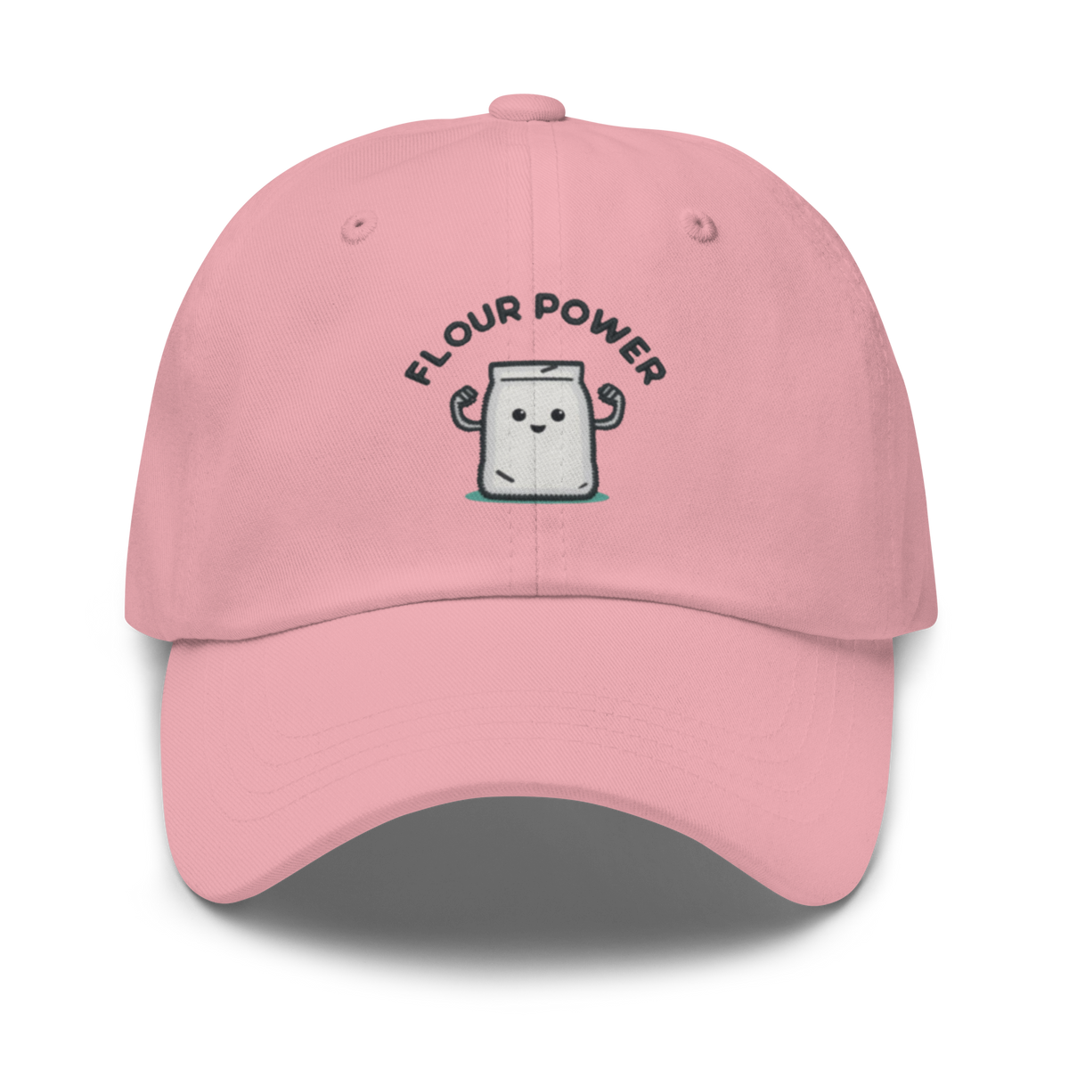 Flour Power V1 | Dad hat Pink Apparel > Hats & Caps ZomaModa