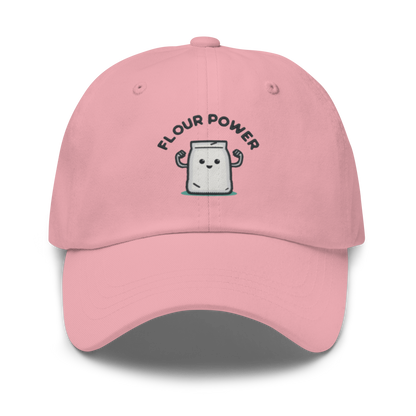 Flour Power V1 | Dad hat Pink Apparel > Hats & Caps ZomaModa