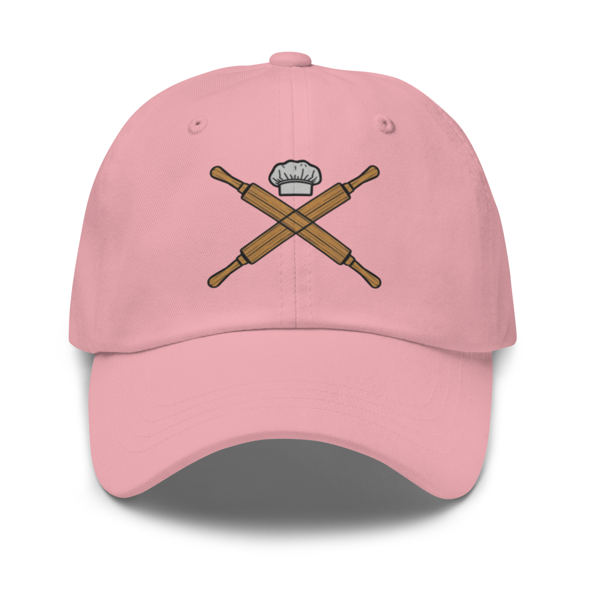 Rolling Pin Crossed V1 | Dad hat Pink Apparel > Hats & Caps ZomaModa