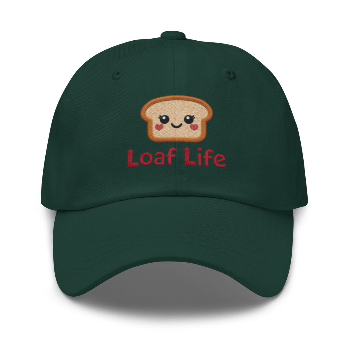 Bread Loaf Smiley V4 | Dad hat Spruce Apparel > Hats & Caps ZomaModa