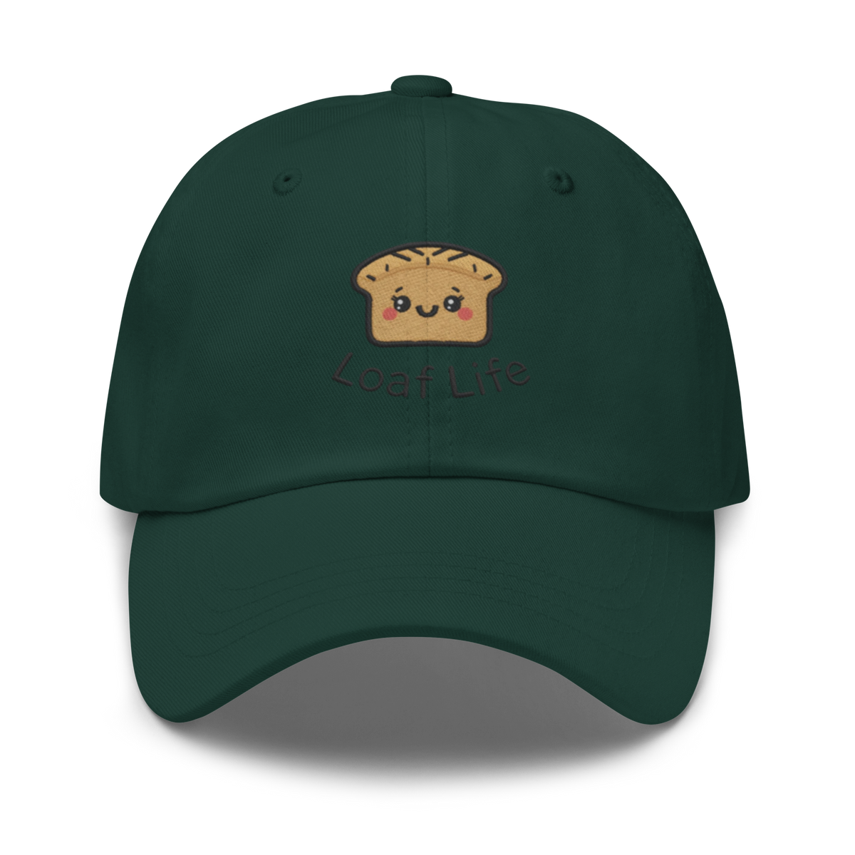 Bread Loaf Smiley V2 | Dad hat Spruce Apparel > Hats & Caps ZomaModa