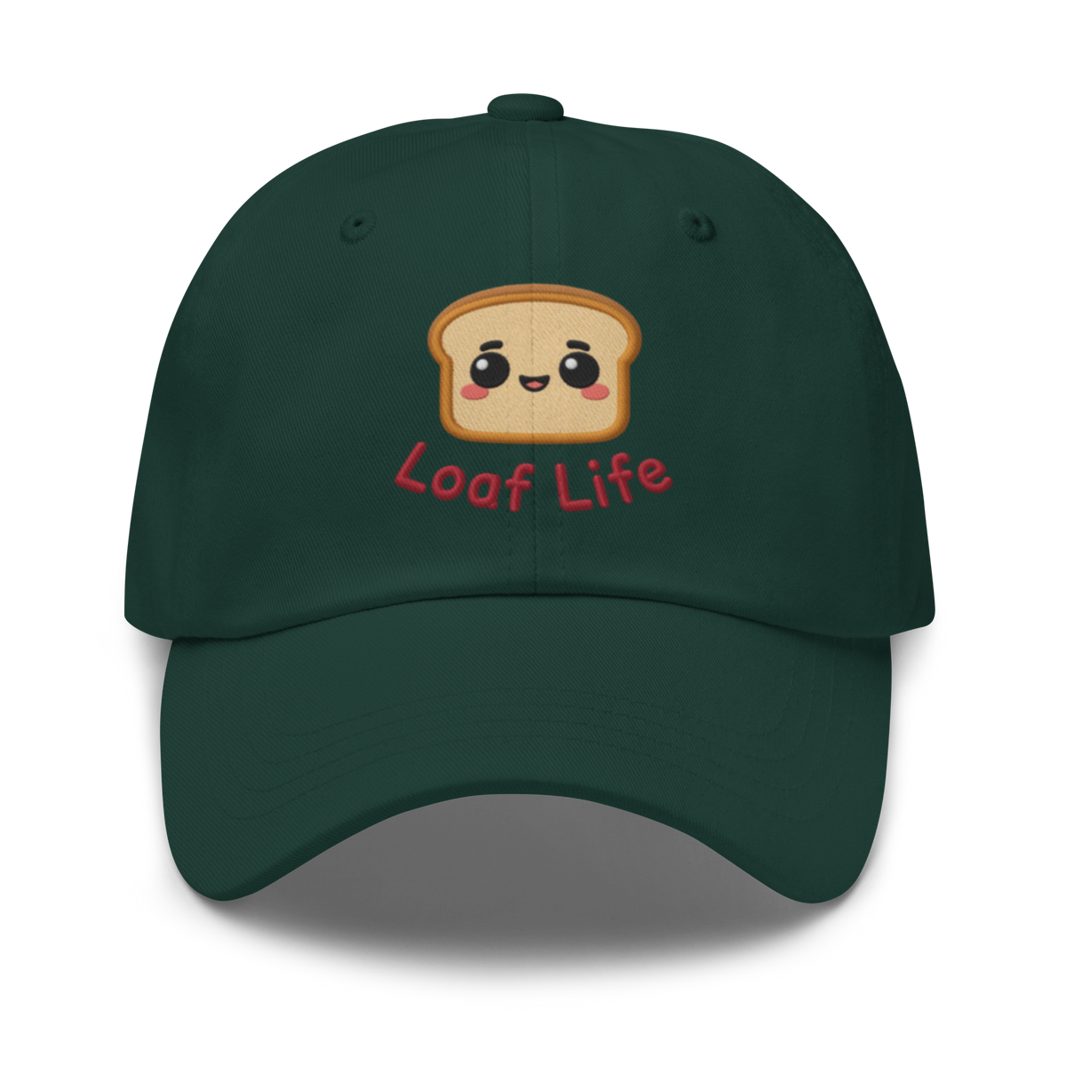 Bread Loaf Smiley V1 | Dad hat Spruce Apparel > Hats & Caps ZomaModa