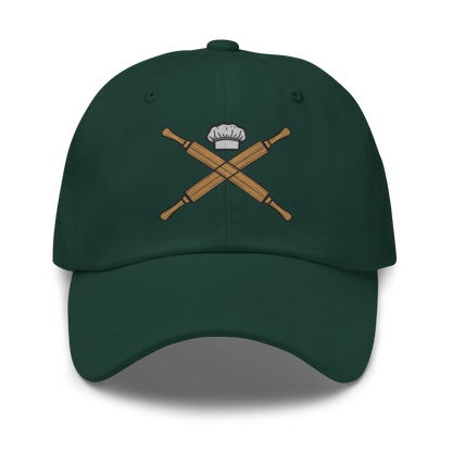 Rolling Pin Crossed V1 | Dad hat Spruce Apparel > Hats & Caps ZomaModa