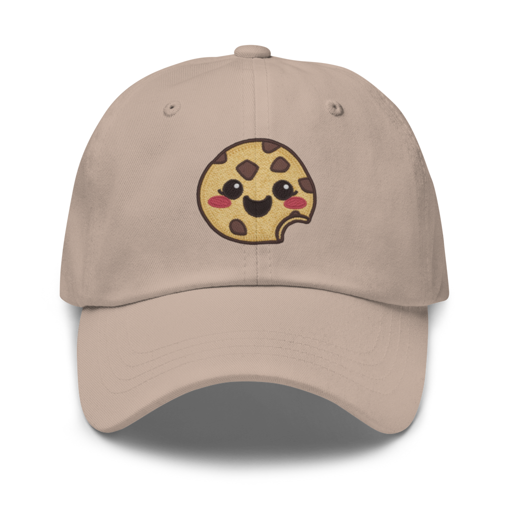 Cookie Face V4 | Dad hat Stone EMBROIDERY ZomaModa