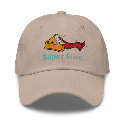 Pie Slice Hero V3 | Dad hat Stone Apparel > Hats & Caps ZomaModa