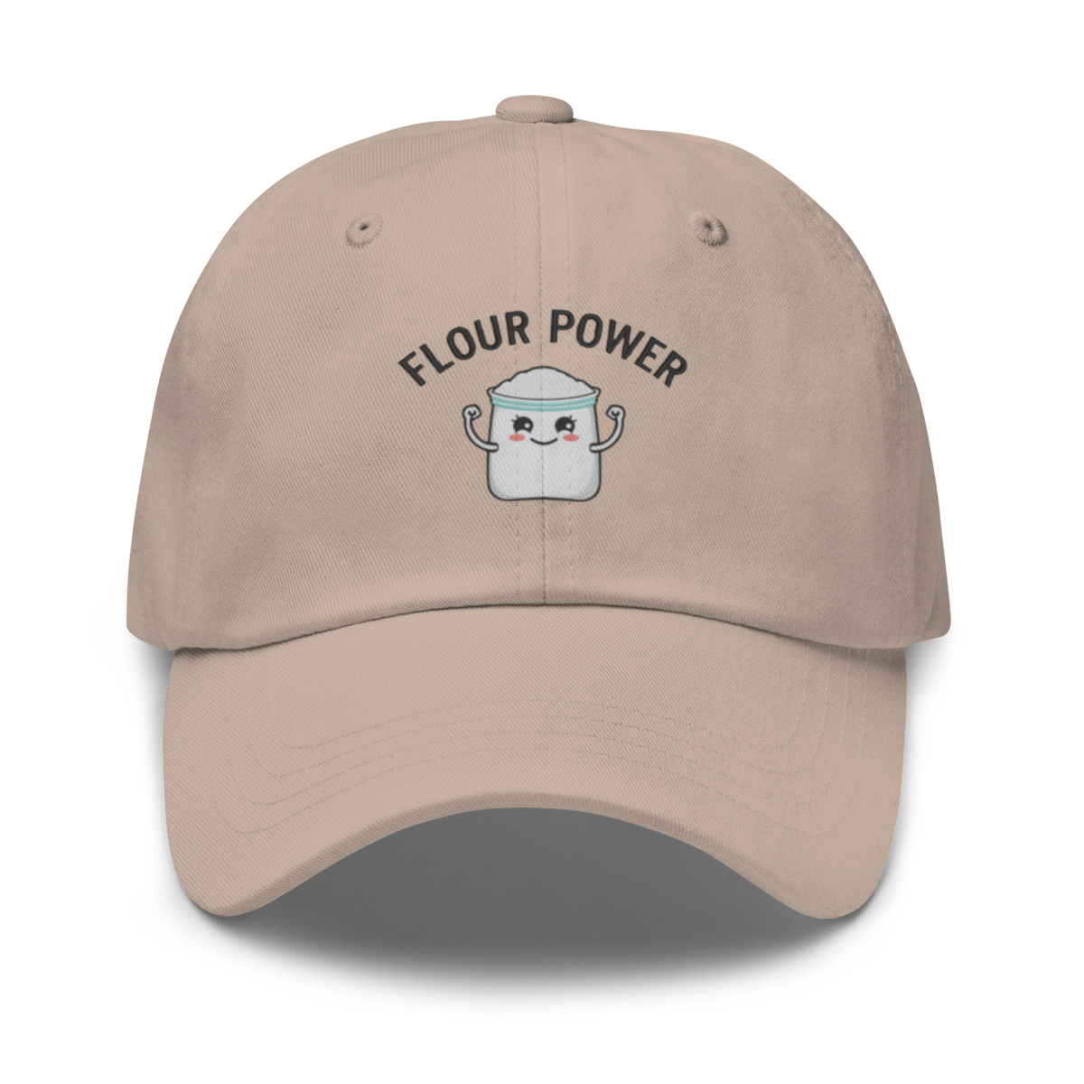 Flour Power V2 | Dad hat Stone Apparel > Hats & Caps ZomaModa
