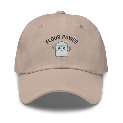 Flour Power V2 | Dad hat Stone Apparel > Hats & Caps ZomaModa