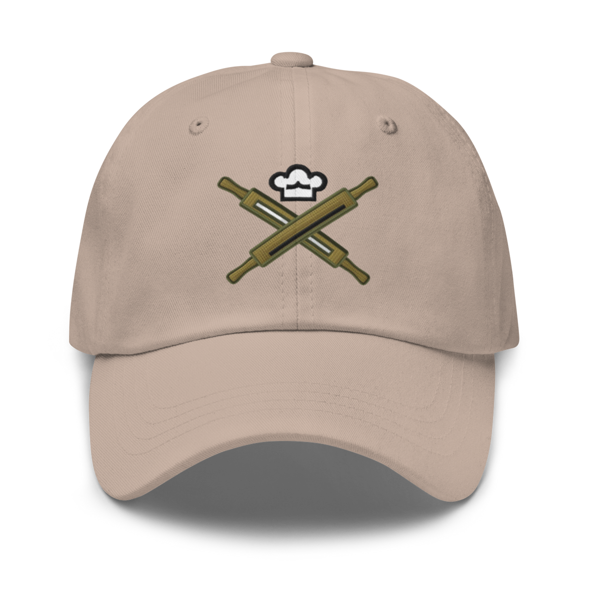 Rolling Pin Crossed V2 | Dad hat Stone Apparel > Hats & Caps ZomaModa
