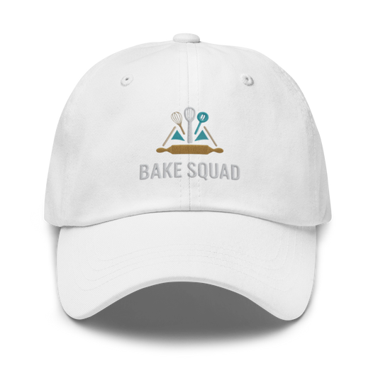Bake Squad V1 | Dad hat White Apparel > Hats & Caps ZomaModa