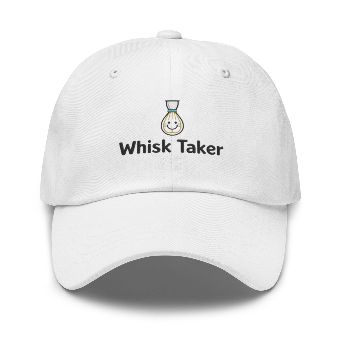 Whisk & Smile V2 | Dad hat White Apparel > Hats & Caps ZomaModa
